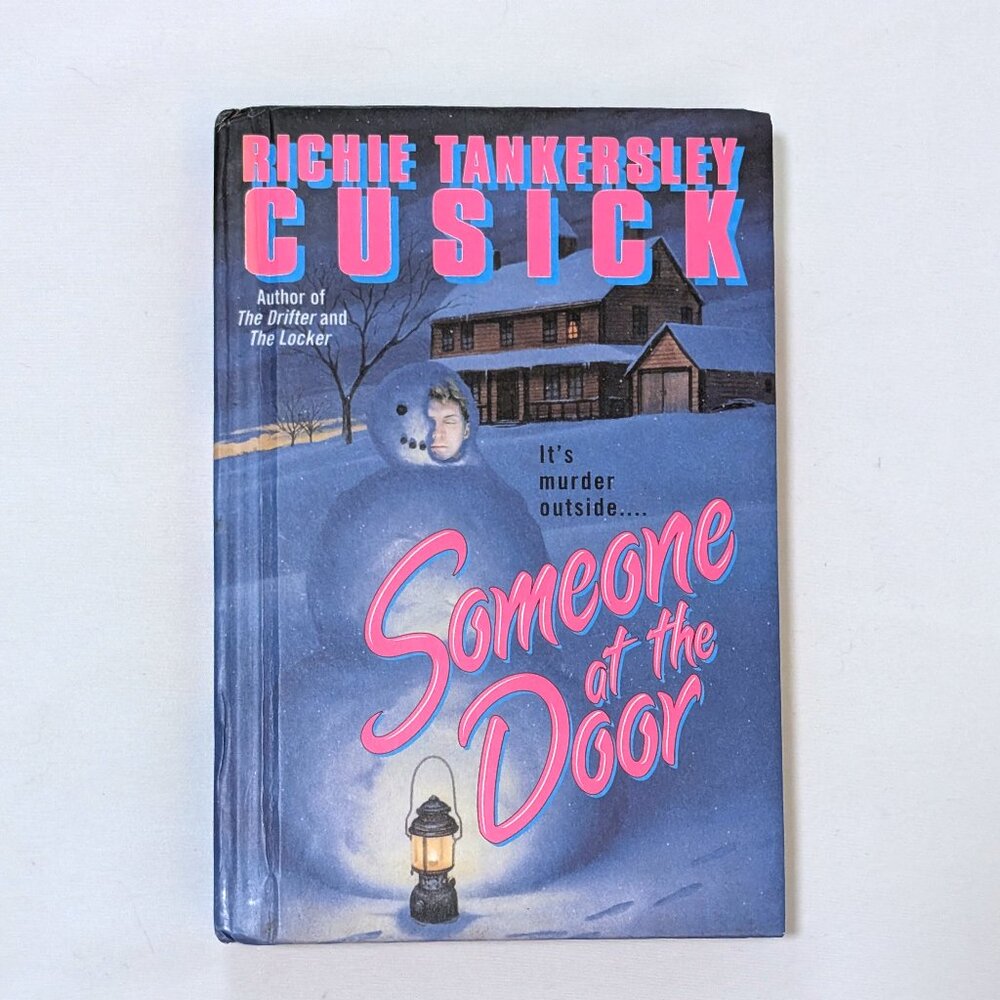 Someone at the Door Richie Tankersley Cusick Hardcover Young Adult Fiction 1994